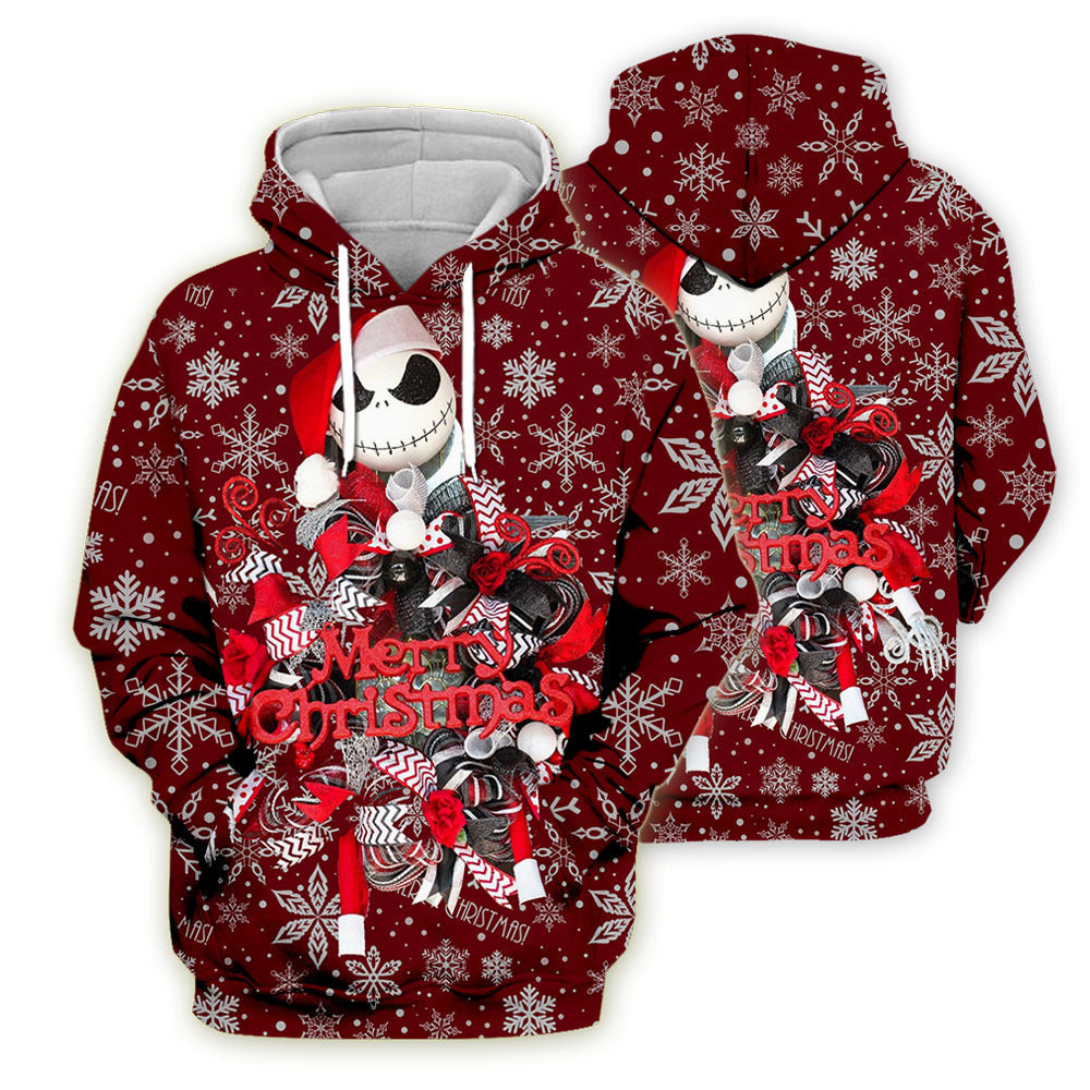 Kerst digitale print Hoodie