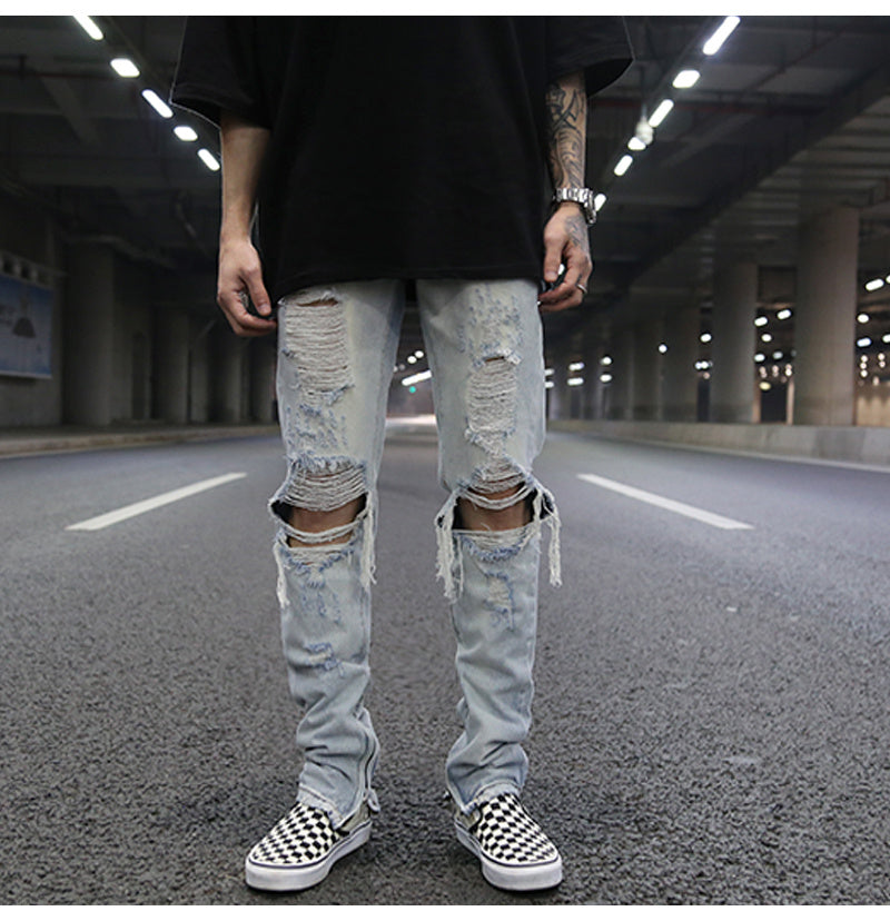 High Street Ripped Jeans voor Heren/ Jongens