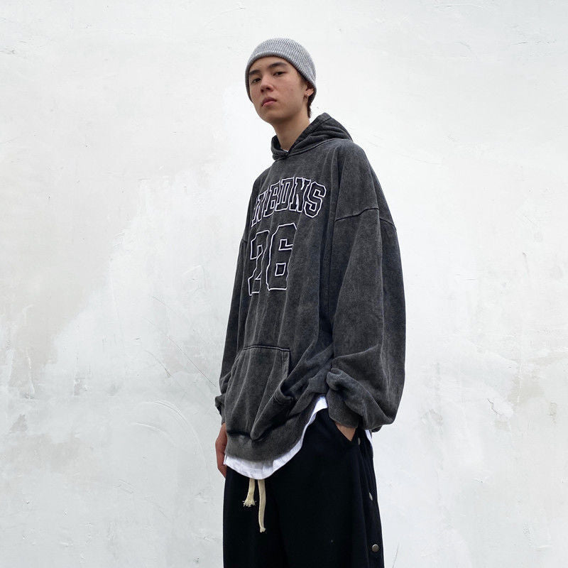 Heren Retro Sport Hoodie