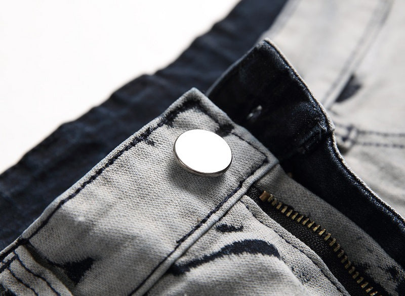 Streetdesigner  Ontwerp Twee Kleuren Jeans voor Heren & Jongens