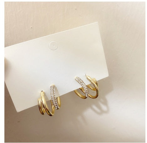 Elegante Retro Temperament All-Match Oorbellen voor Dames