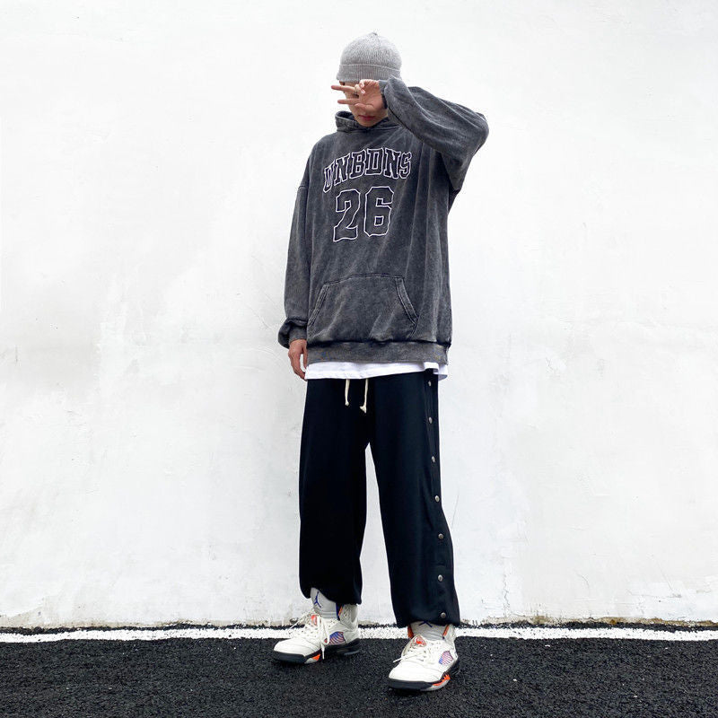 Heren Retro Sport Hoodie