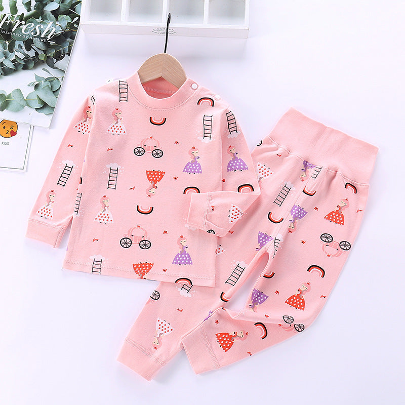 Twee-delig Pyjama Sets met Print voor Kinderen