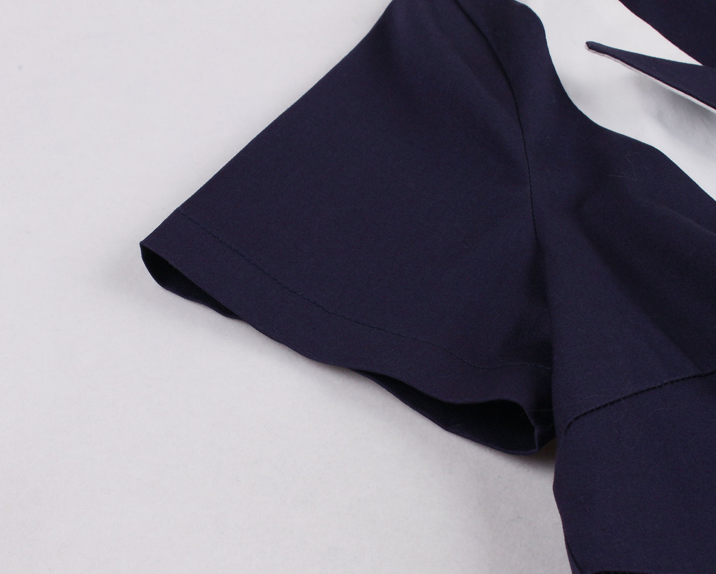 Hepburn Style Vintage Effen Kleur Matrozen Big Swingjurk voor Dames