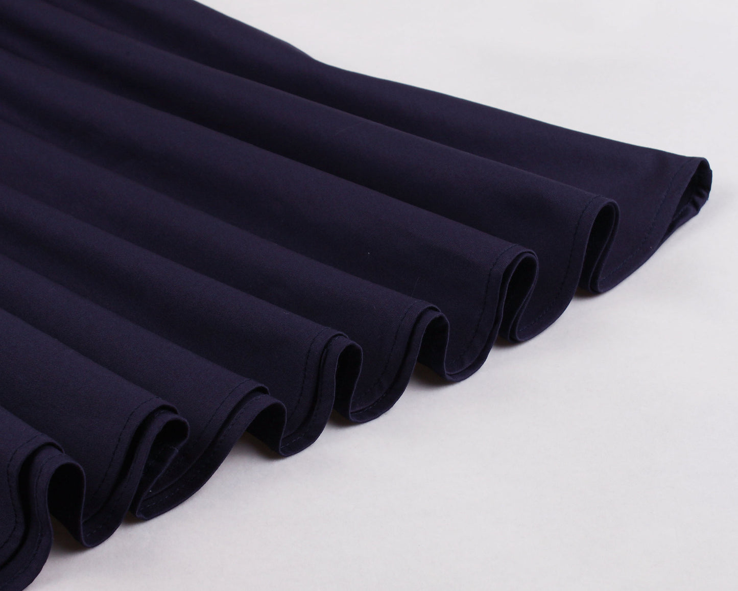 Hepburn Style Vintage Effen Kleur Matrozen Big Swingjurk voor Dames