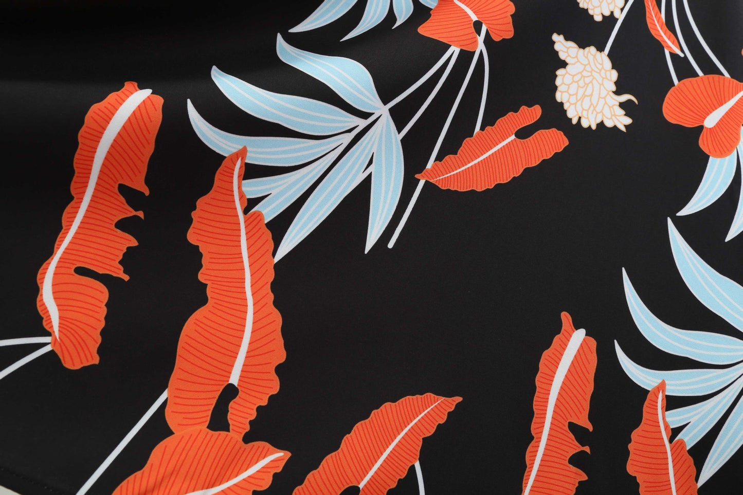 Hepburn Style Retro Afslankende-Taille Jurk met Ronde Hals en Bloemenpatroon voor Dames & Plus-size