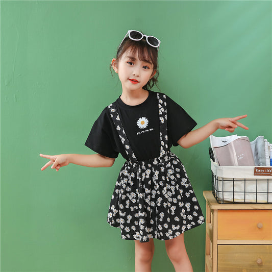 Western Style Set Tweedelig Daisy Dress voor Kinderen/ Tieners