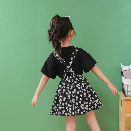 Western Style Set Tweedelig Daisy Dress voor Kinderen/ Tieners