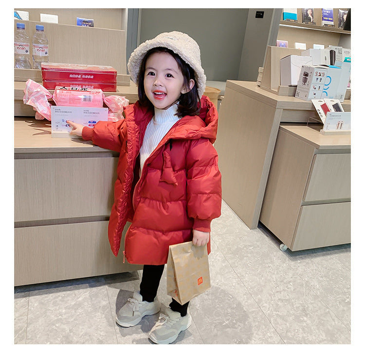 Westerse Stijl Dikke Winter Jas voor meisjes