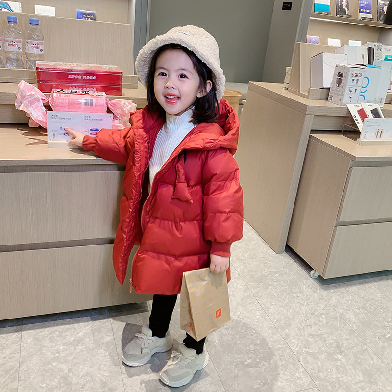 Westerse Stijl Dikke Winter Jas voor meisjes