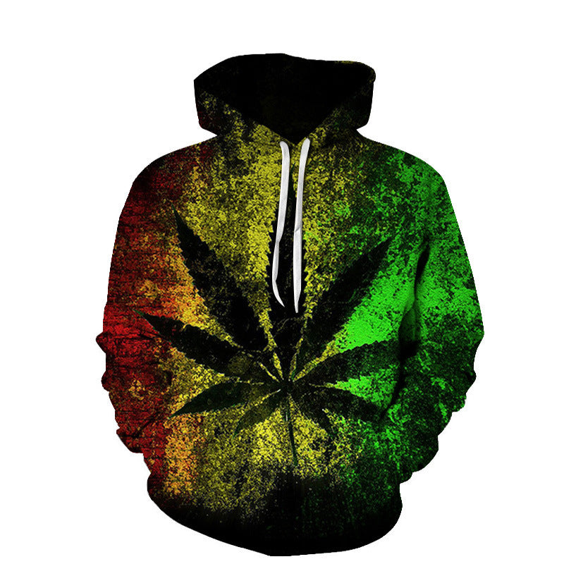Strand Maple Leaf Koppels Sport Truien Heren En Dames Casual Hoodies