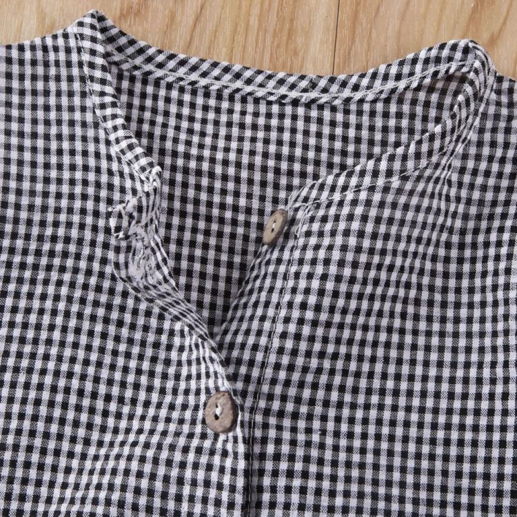 Baby/ Peuter Mouwloos Romper-Jumpsuit met Knopen