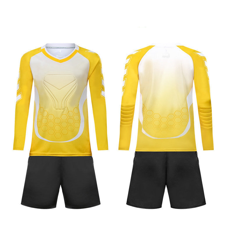 Sportwear 2-delige Set voor Keeper T-shirt met Lange Mouwen & Broek voor Tieners