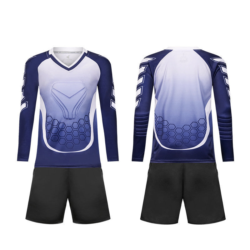 Sportwear 2-delige Set voor Keeper T-shirt met Lange Mouwen & Broek voor Tieners