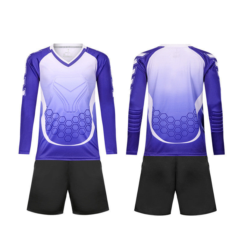 Sportwear 2-delige Set voor Keeper T-shirt met Lange Mouwen & Broek voor Tieners