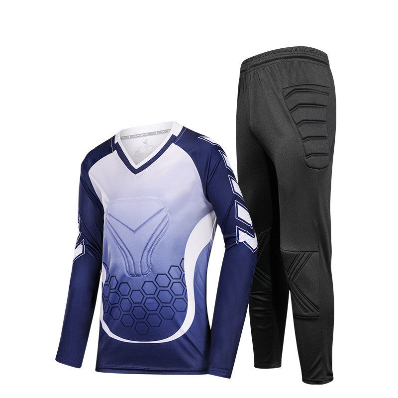 Sportwear 2-delige Set voor Keeper T-shirt met Lange Mouwen & Broek voor Tieners