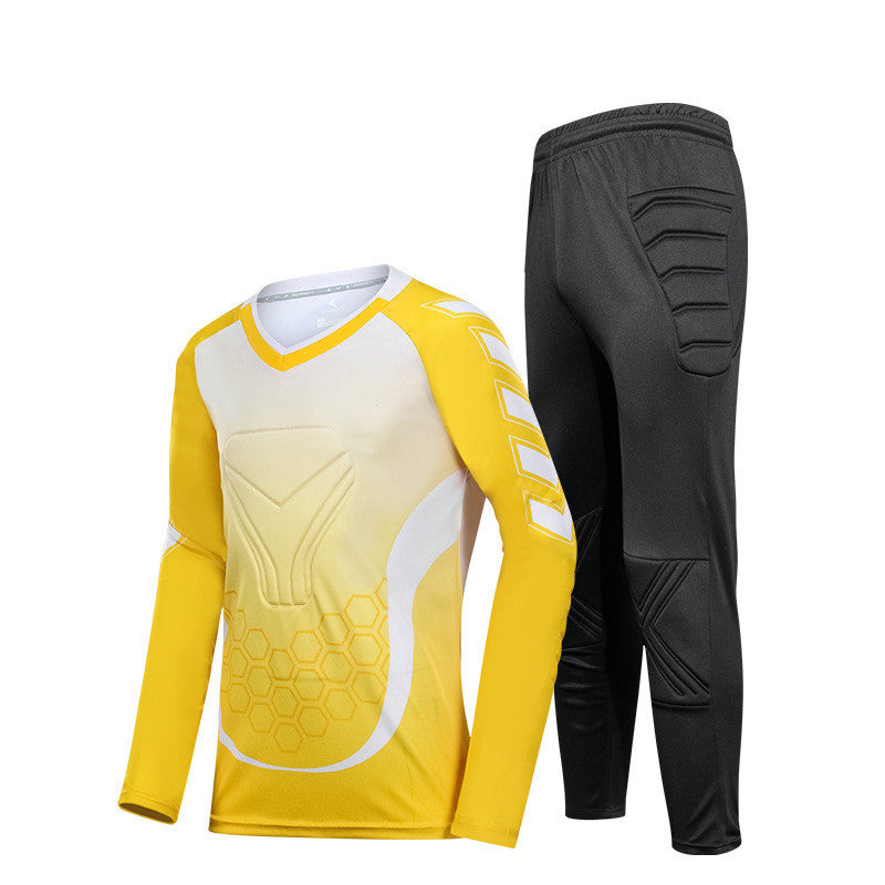 Sportwear 2-delige Set voor Keeper T-shirt met Lange Mouwen & Broek voor Tieners