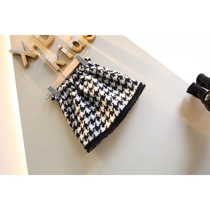 Casual  Europese en Amerikaanse Winterstijl Tweedelige-Set Onderjas & Korte rok voor Meisjes