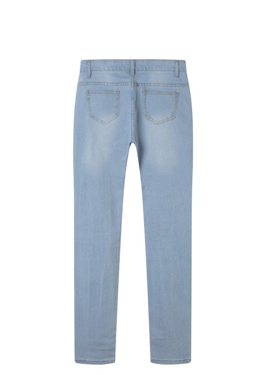 Ripped Jeans in Europese en Amerikaanse Stijl voor Dames/ Plus-size & Meisjes