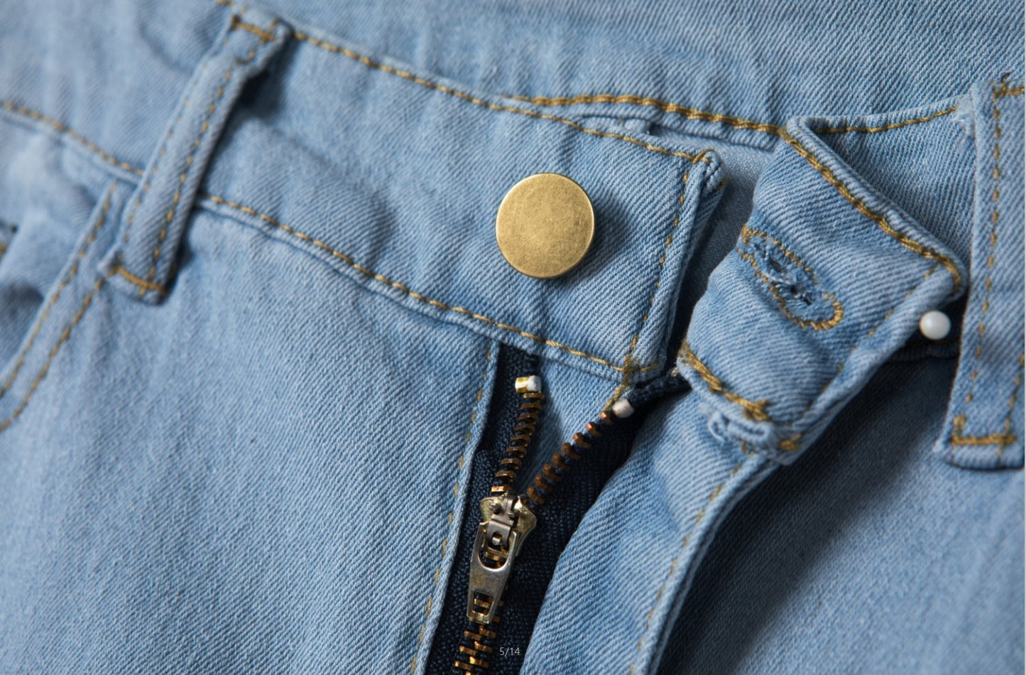 Ripped Jeans in Europese en Amerikaanse Stijl voor Dames/ Plus-size & Meisjes