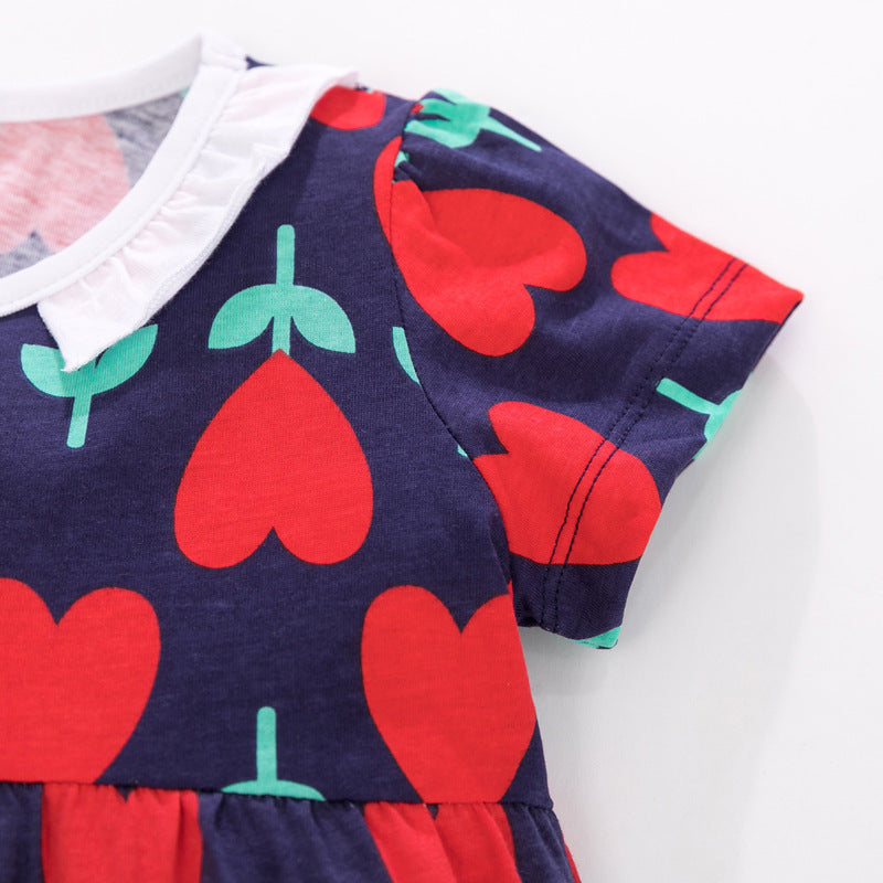 Meisjesjurken Europese en Amerikaanse Stijl