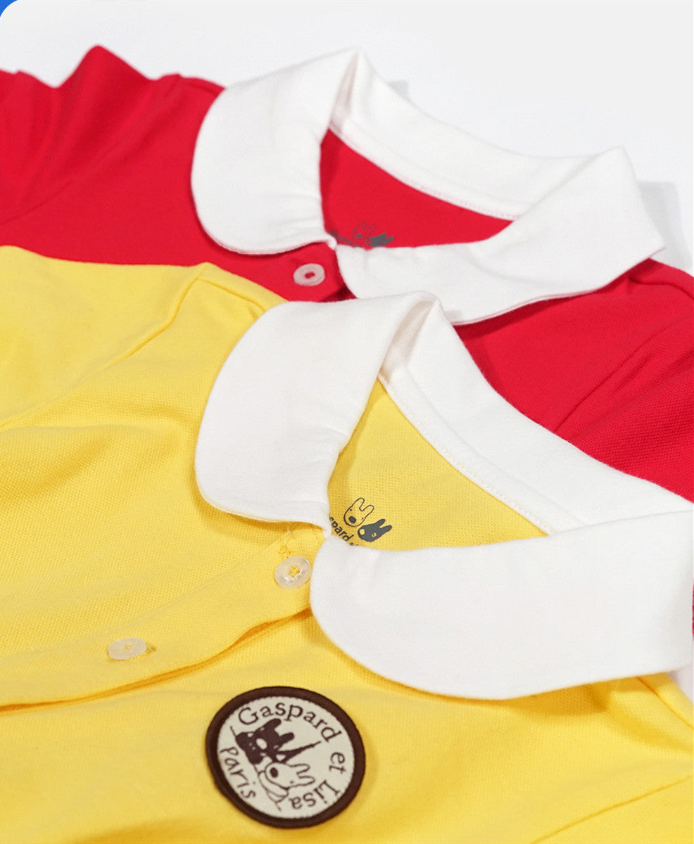 Meisjesjurken Polo Stijl