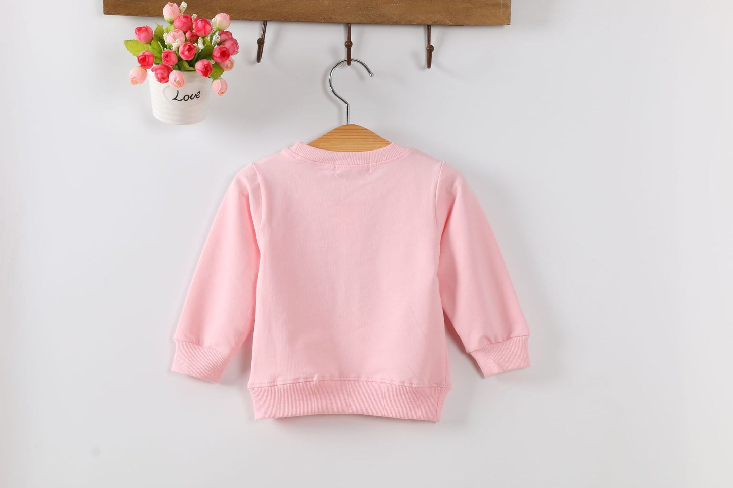 Sweatshirt voor Meisjes met Sterprint