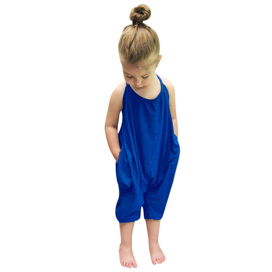Schattige Trendy Casual Jumpsuit voor Kinderen