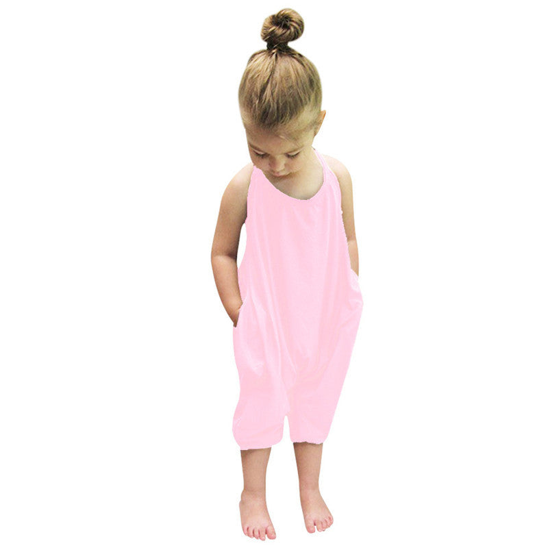 Schattige Trendy Casual Jumpsuit voor Kinderen