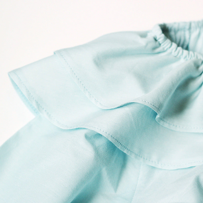 Meisjes Zijden Nachthemd Jurken