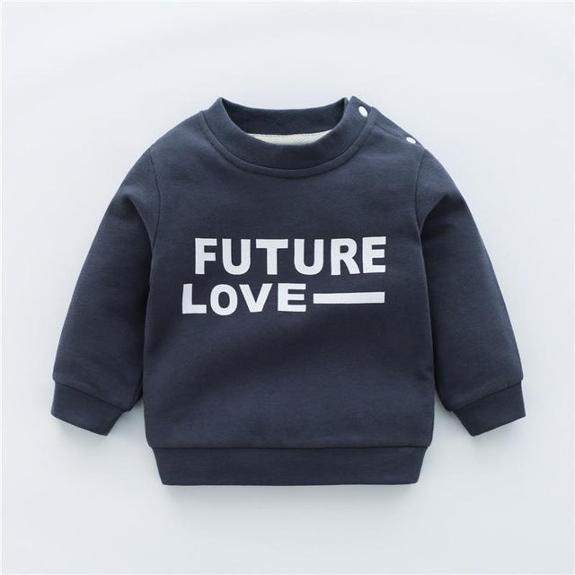 Casual Sweatshirt met Print voor Kinderen
