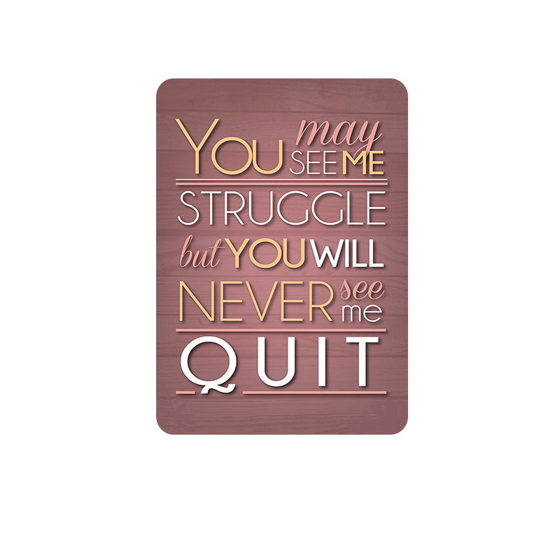 Amerikaanse retro nostalgische creatieve kentekenplaat ijzeren schilderij