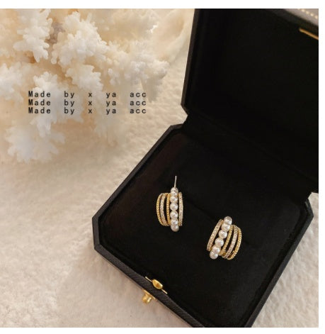 Elegante Retro Temperament All-Match Oorbellen voor Dames