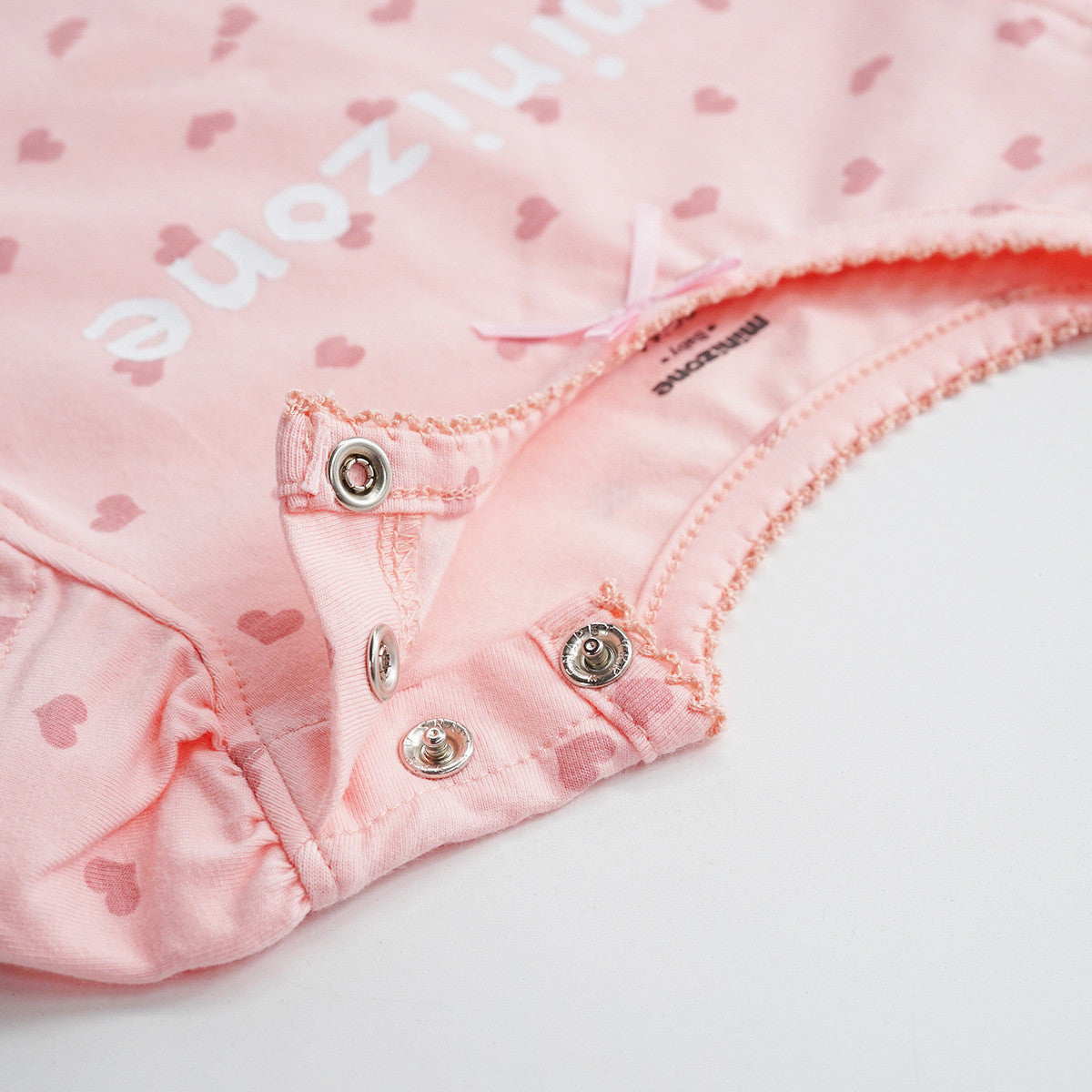 Baby Rompertjes met Korte Mouwen met Hartjesprint