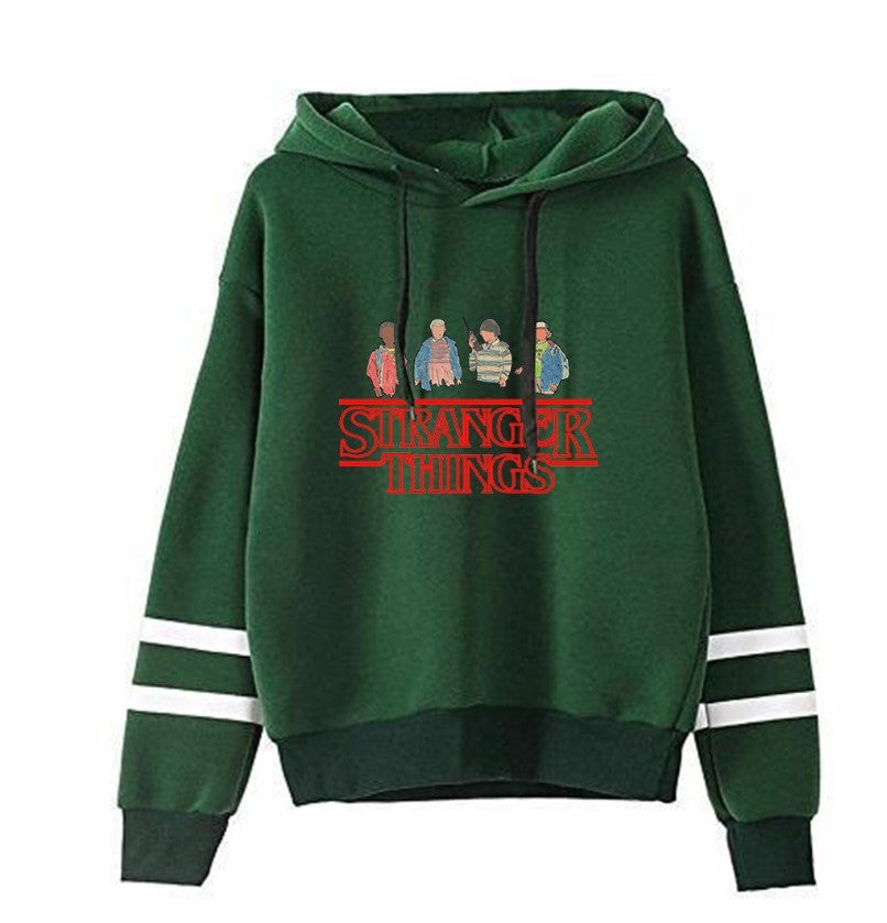 Stranger Things gestreepte hoodies