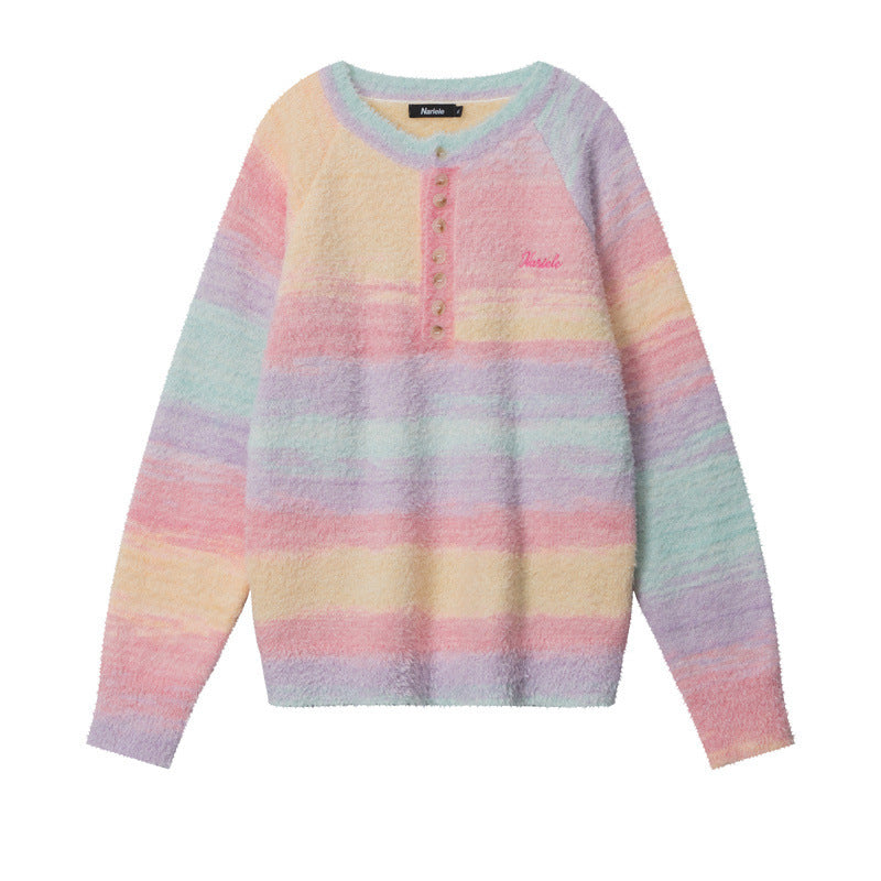 Amerikaanse Niche-Stijl Trendy Zachte Trui voor Dames & Meiden