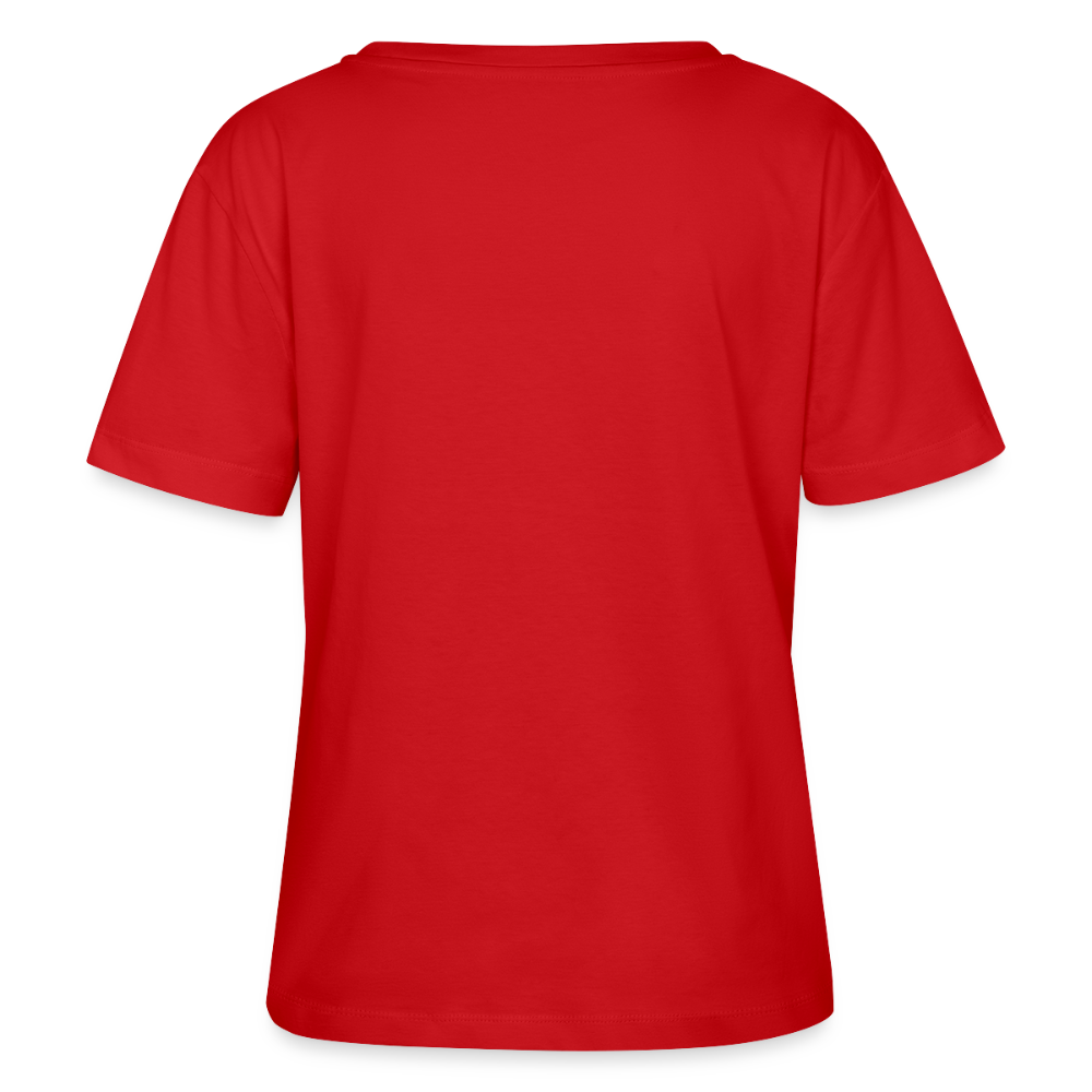 Stanley/Stella Relaxed vrouwen bio-T-shirt met ronde hals SERENA - rood