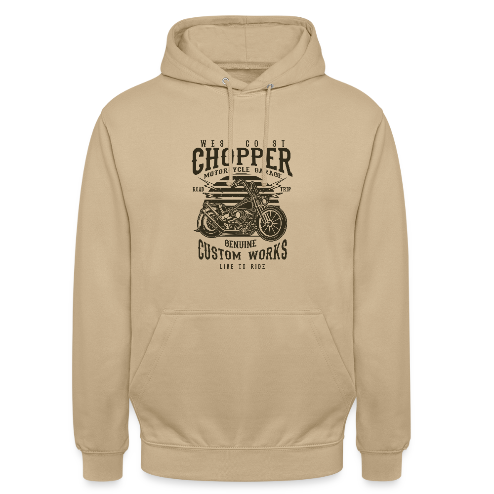 Hoodie unisex - beige