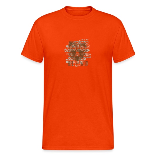 Mannen Gildan Heavy T-shirt - oranje