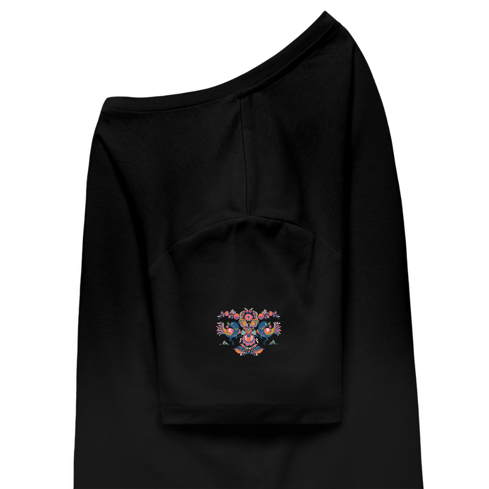 Stanley/Stella Relaxed vrouwen bio-T-shirt met ronde hals SERENA - zwart