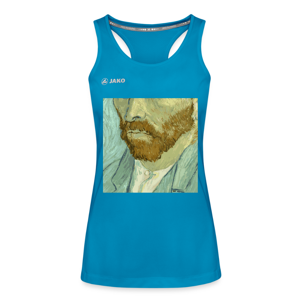 JAKO Vrouwen tanktop Run 2.0 - saffierblauw