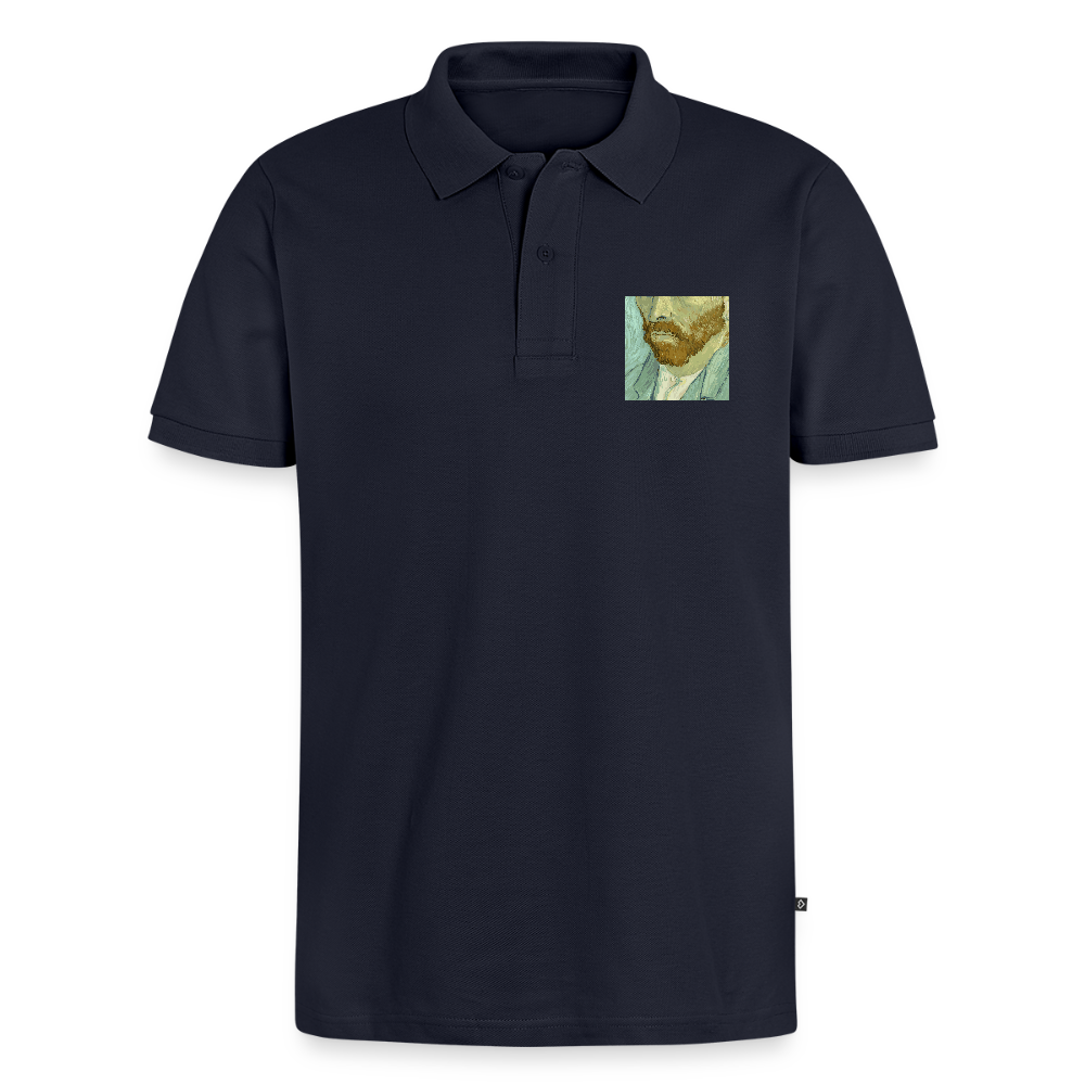 Mannen Premium Bio Poloshirt - navy