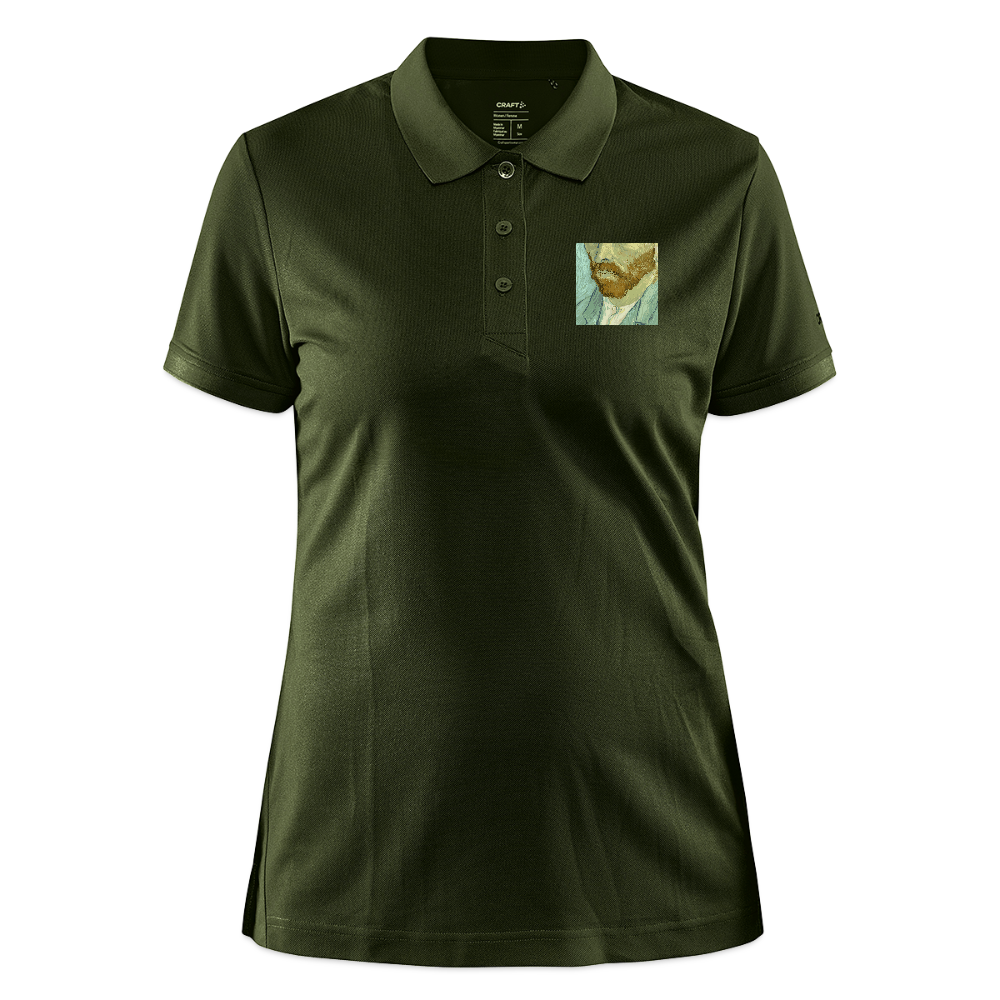 CRAFT Core Unify damespolo - mosgroen