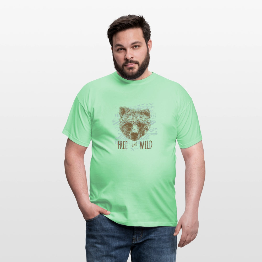 Mannen T-shirt - mintgroen