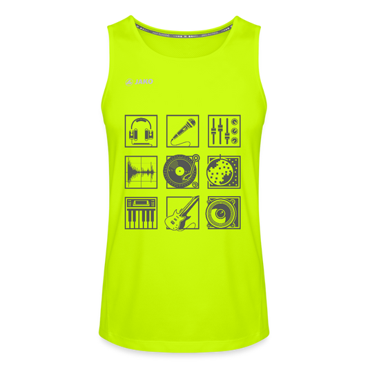 JAKO Mannen tanktop Run 2.0 - neongeel