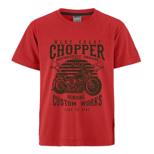 CRAFT Community 2.0 kinder-T-shirt - rood