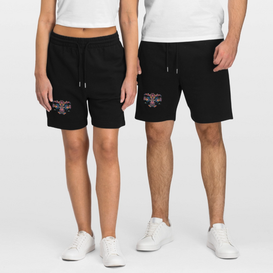 Stanley/Stella uniseks bio-joggingshorts Mover - zwart