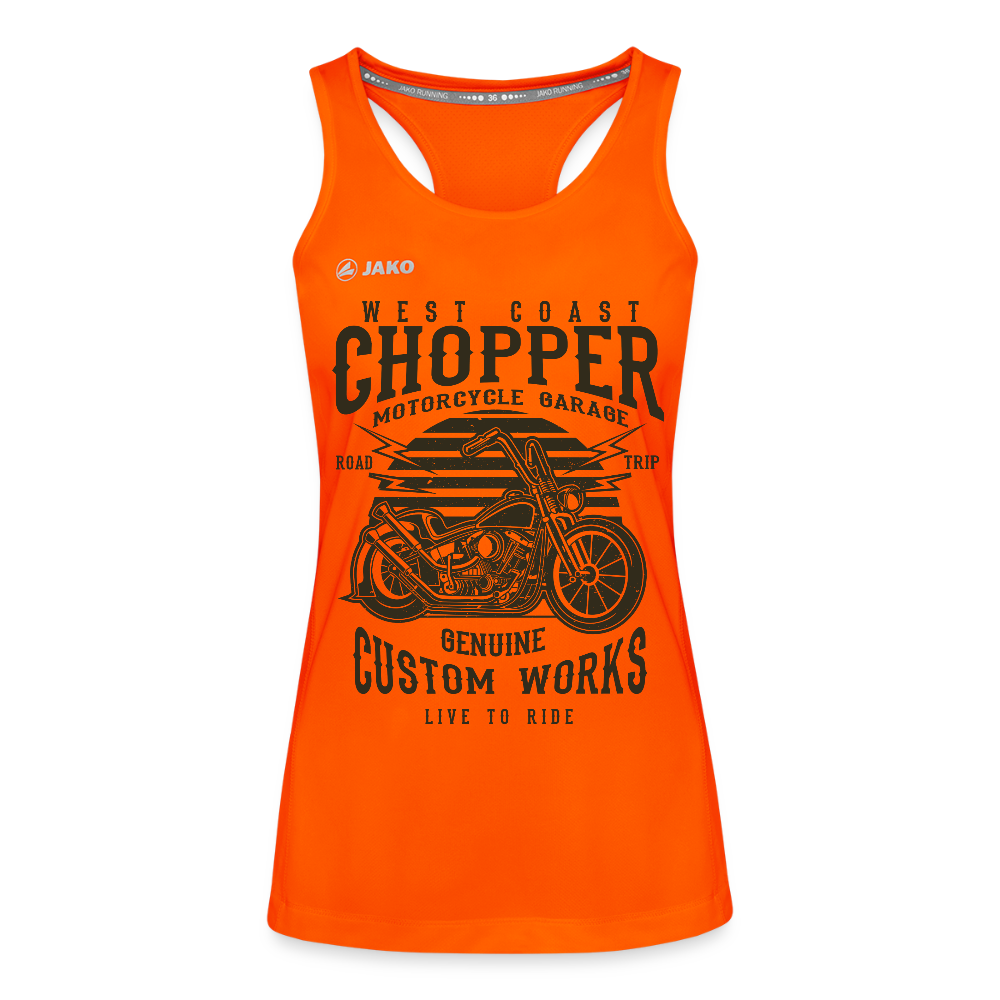 JAKO Vrouwen tanktop Run 2.0 - neonoranje