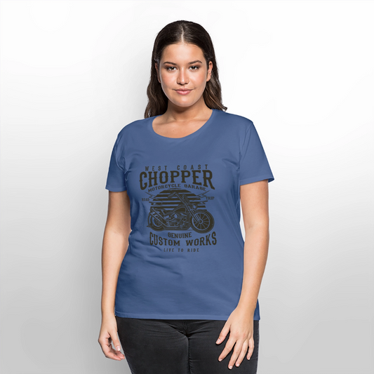 Vrouwen Premium T-shirt - duifblauw