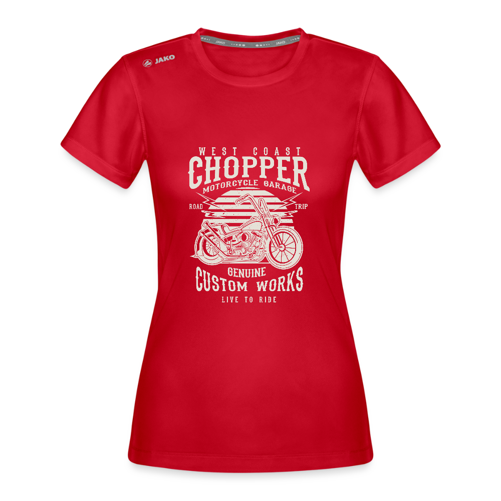 JAKO Vrouwen T-shirt Run 2.0 - rood
